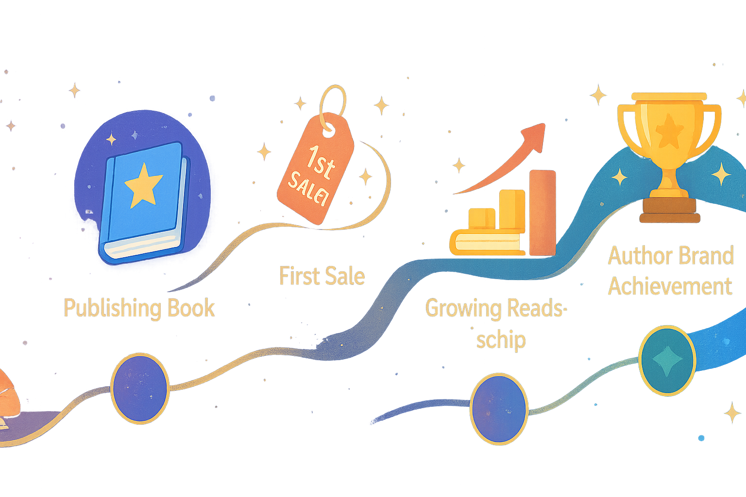 Success journey for young authors